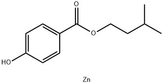 3-methylbutyl 4-hydroxybenzoate 结构式