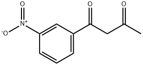 1-(3-硝基苯基)-1,3-丁二酮 结构式