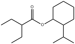 (2-propan-2-ylcyclohexyl) 2-ethylbutanoate 结构式