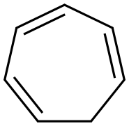 环庚三烯 结构式