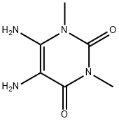 5,6-二氨基-1,3-二甲基脲嘧啶, 5440-00-6, 结构式