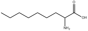 2-氨基壬酸, 5440-35-7, 结构式