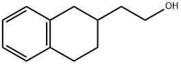 1,2,3,4-テトラヒドロ-2-ナフタレンエタノール 化学構造式