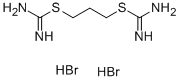 二溴化丙烯二异硫脲, 5442-32-0, 结构式