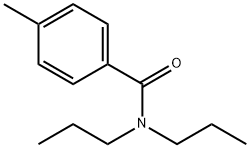4-甲基-N,N-二-N-丙基苯甲酰胺, 5448-37-3, 结构式