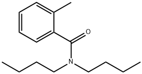 N,N-dibutyl-2-methyl-benzamide 结构式