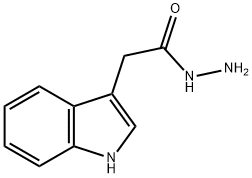 吲哚-3-乙酰肼, 5448-47-5, 结构式