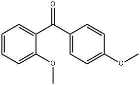 2,4'-二甲氧基二苯甲酮 结构式