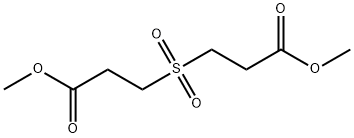 3,3'-Sulfonylbis(propionic acid methyl) ester 结构式