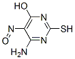 4-氨基-6-羟基-2-疏基-5-硝基嘧啶, 5451-33-2, 结构式