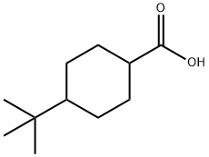 4-叔丁基环己基甲酸, 5451-55-8, 结构式