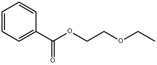 苯甲酸-(2-乙氧基乙基)酯 结构式