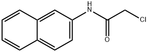 2-氯-N-萘-2-基乙酰胺 结构式