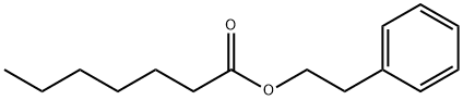 2-苯基乙基庚酸酯, 5454-11-5, 结构式