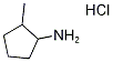 2-甲基环戊烷-1-胺盐酸盐, 5454-76-2, 结构式