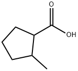 2-METHYLCYCLOPENTANE-1-CARBOXYLIC ACID, 5454-78-4, 结构式