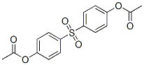 4,4'-Sulfonylbis(phenol)diacetate 结构式