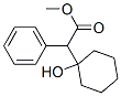 methyl 2-(1-hydroxycyclohexyl)-2-phenyl-acetate 结构式