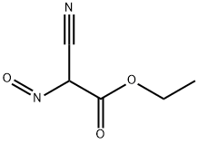 ethyl 2-cyano-2-nitroso-acetate 结构式