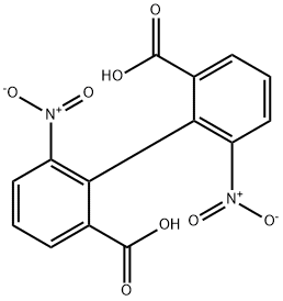 6,6'-Dinitrodiphenic acid 结构式