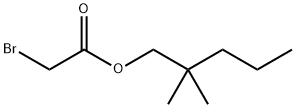 2,2-dimethylpentyl 2-bromoacetate 结构式