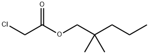 2,2-dimethylpentyl 2-chloroacetate 结构式
