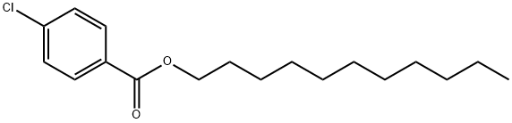 4-Chlorobenzoic acid, undecyl ester 结构式