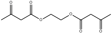 3-氧代丁酸乙烷-1,2-二基酯 结构式