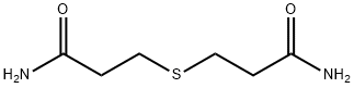 3-[(3-氨基-3-氧代丙基)硫代]丙酰胺, 5459-10-9, 结构式