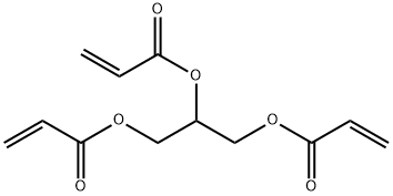 1,2,3-丙烷三基三丙烯酸酯, 5459-38-1, 结构式