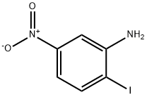 2-碘-5-硝基苯胺, 5459-50-7, 结构式