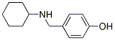 4-[(cyclohexylamino)methyl]phenol 结构式