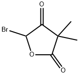 5-bromo-3,3-dimethyl-oxolane-2,4-dione 结构式