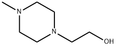 1-羟乙基-4-甲基哌嗪, 5464-12-0, 结构式