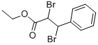 2,3-二溴-3-苯基丙酸乙酯 结构式