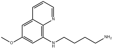 N-(6-methoxyquinolin-8-yl)butane-1,4-diamine 结构式