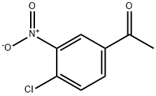 4-氯-3-硝基苯乙酮, 5465-65-6, 结构式