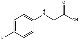 2-[(4-氯苯基)氨基]乙酸, 5465-90-7, 结构式