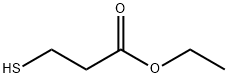3-巯基丙酸乙酯, 5466-06-8, 结构式