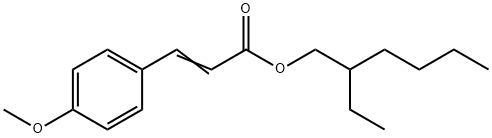 对甲氧基肉桂酸辛酯, 5466-77-3, 结构式