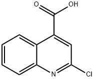 2-氯喹林-4-羧酸, 5467-57-2, 结构式