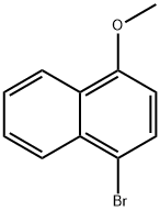 1-溴-4-甲氧基萘酚 结构式