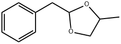 2-苄基-4-甲基-1,3-二氧戊环, 5468-05-3, 结构式