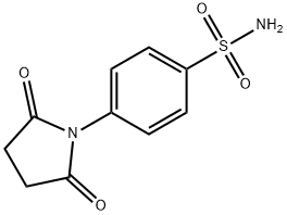 4-(2,5-二氧代吡咯烷-1-基)苯磺酰胺, 5470-06-4, 结构式