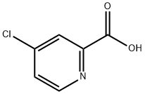 4-氯-2-吡啶甲酸, 5470-22-4, 结构式