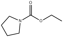1-吡咯烷羧酸乙酯, 5470-26-8, 结构式
