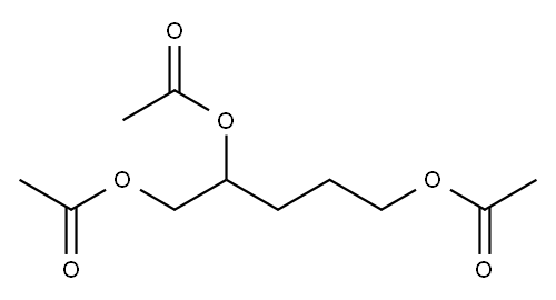 1,2,5-Trihydroxypentane 结构式