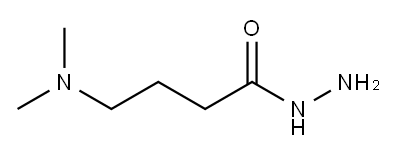 4-dimethylaminobutanehydrazide 结构式
