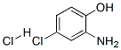 2-氨基-4-氯苯酚盐酸盐, 5471-76-1, 结构式