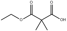 2,2-二甲基丙二酸单乙酯 结构式